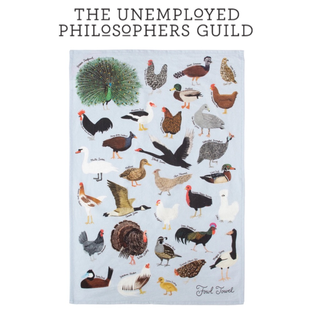 The Unemployed Philosophers Guild Fowl Towel